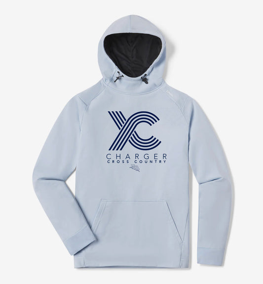 Sky Blue CROSSOVER HOODIE II CROSS COUNTRY