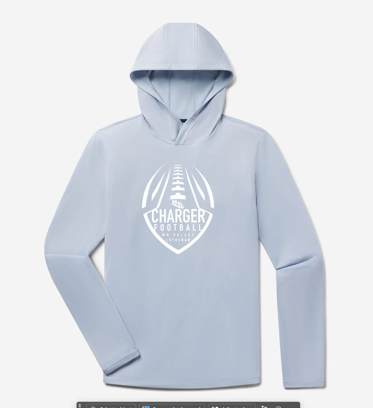 Ultra Long Sleeve Hooded Tee FOOTBALL