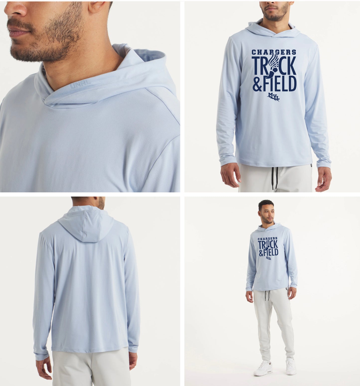 Ultra Long Sleeve Hooded Tee TRACK