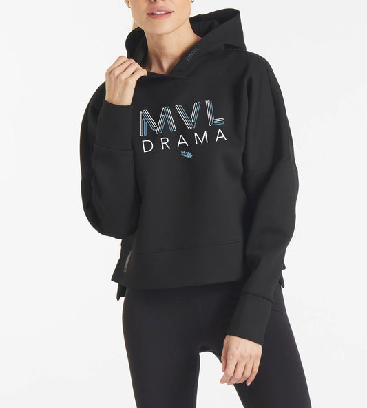 Luxbreak Oversized Hoodie Black Drama