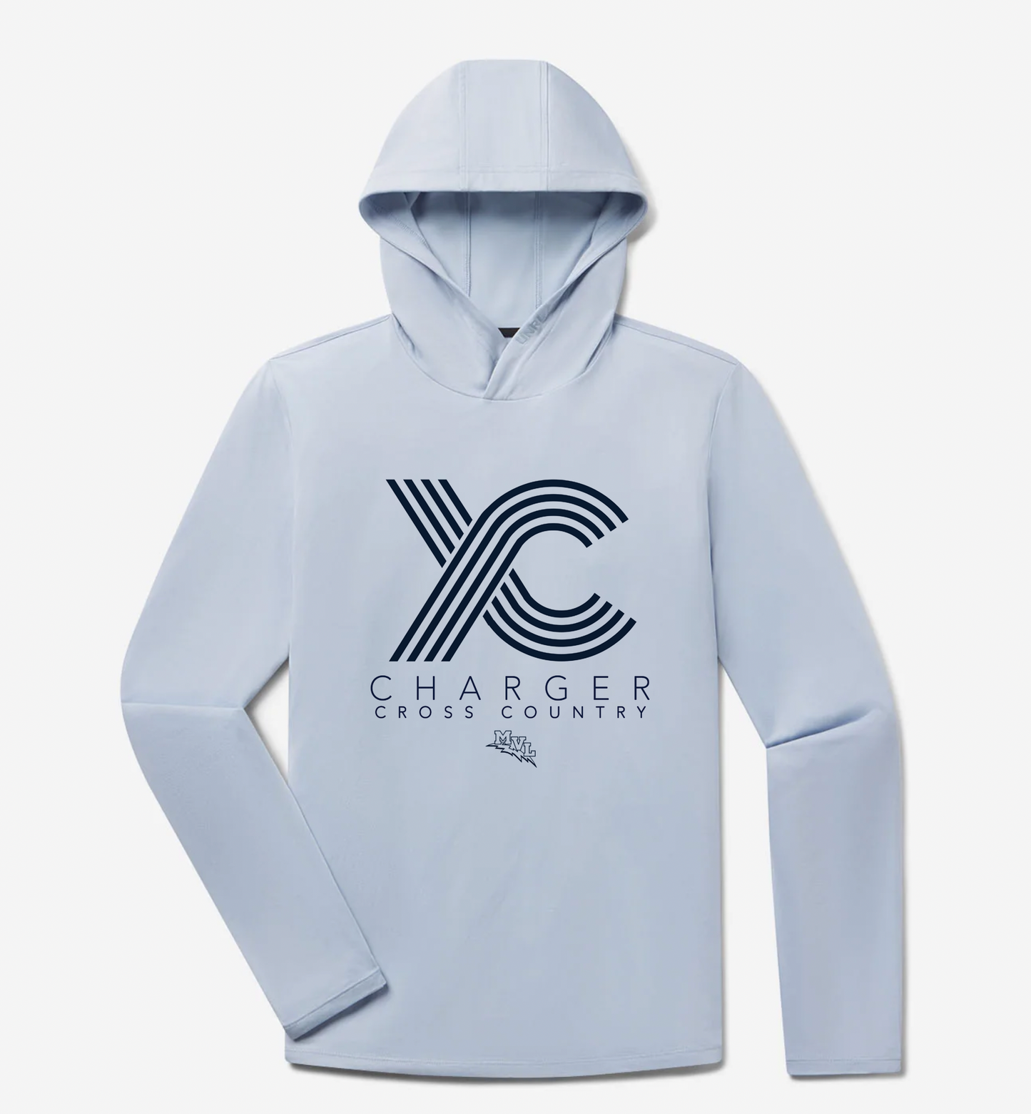 Ultra Long Sleeve Hooded Tee CROSS COUNTRY