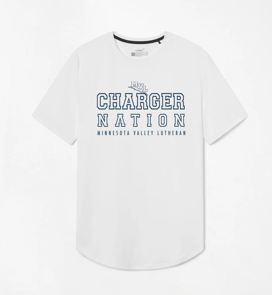 Ultra Short Sleeve 2025 White/Navy Lettering