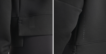 Luxbreak Oversized Hoodie Black Columbia